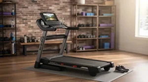Infographic comparing features and pricing for top-rated WiFi treadmills under $1200 CAD for Canadian shoppers.