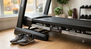 aces. Cushioning system on the best electric treadmill for joints.