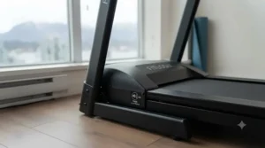 Quiet motor app-connected treadmill ideal for noise-conscious multi-family Canadian condo living.